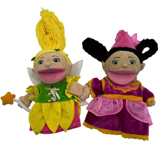 Fairy & Princess Lakeshore Learning Hand Puppets Jingles Wand - Picture 1 of 16